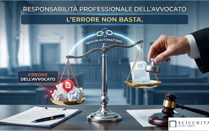 responsabilità professionale avvocato