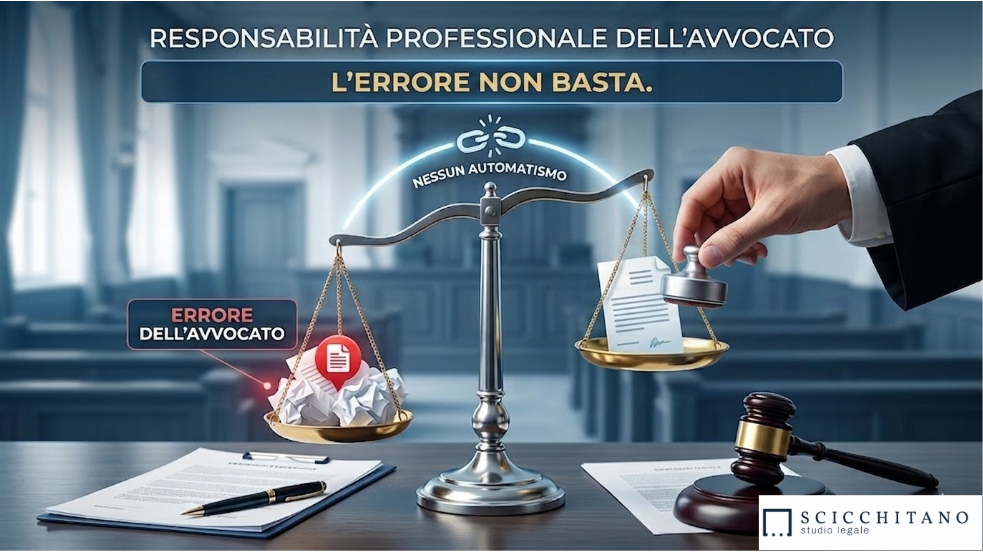 responsabilità professionale avvocato