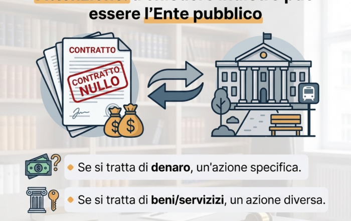 contratto nullo con pubblica amministrazione