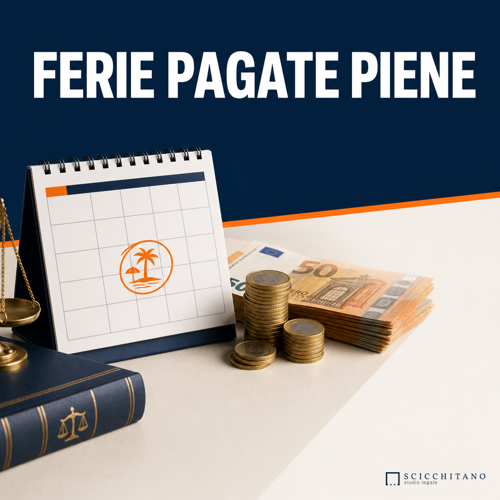 Ferie e festività soppresse retribuzione piena