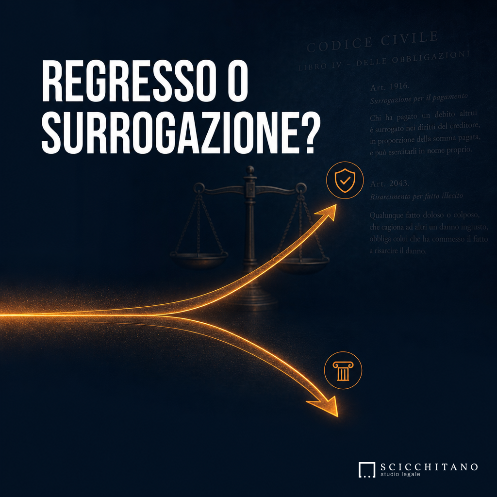 Obbligazioni solidali passive rapporti tra surrogazione legale e regresso